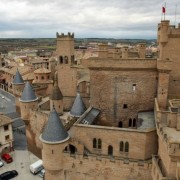 El castillo de Olite en Navarra Media